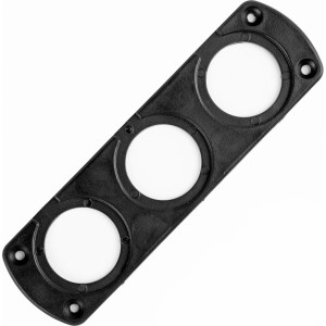 Amio Three hole panel mount MOD-14