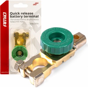 Amio Quick release battery terminal max.300A