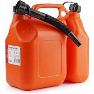 Amio Plastic fuel can two-chamber 6L + 2,5L AMIO-03208