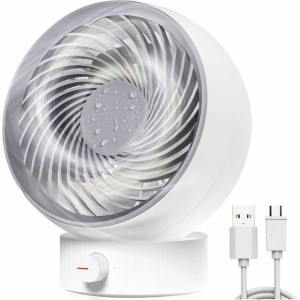 Alogy portable fan desk fan USB White