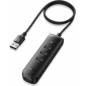 Ugreen Adapter 4in1 HUB UGREEN USB to 4x USB 3.0 Black