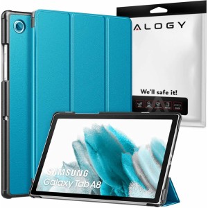 Alogy Book Cover for Samsung Galaxy Tab A8 2021 SM-X200/SM-X205 Blue