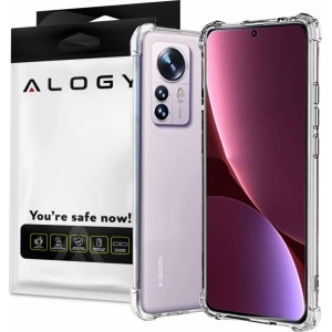 Alogy ShockProof Alogy Case for Xiaomi 12 Pro Clear silicone armored case