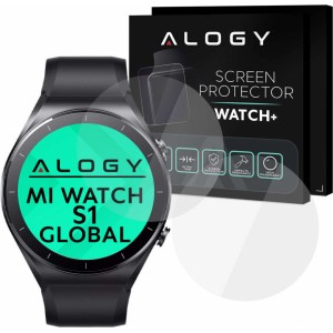 Alogy 2x Alogy Tempered Glass Screen Protector for Xiaomi Mi Watch S1 Global