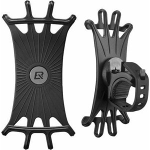 Rockbros LF436BK silicone bicycle holder for bicycle motorcycle scooter for phone handlebars Black