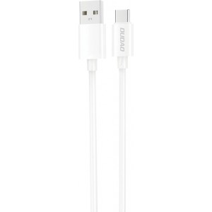 Dudao L4ST USB-A / USB-C cable 2A 1m - white