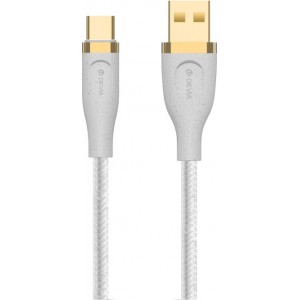 Devia cable Star EC311 USB - USB-C 1,5 m 2,4A white