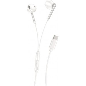 XO wired earphones EP66 USB-C white