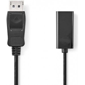 Nedis CCGP37150BK02 Кабель DisplayPort Male | HDMI™ | 1080p | 0,20 m