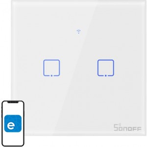 Sonoff Smart Switch WiFi + RF 433 Sonoff T1 EU TX (2-channel)