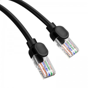 Baseus Ethernet CAT5, 2m network cable (black)