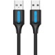 Vention USB 2.0 cable Vention COJBH 2A 2m Black PVC