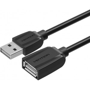 Vention Extension Cable USB 2.0 Vention VAS-A44-B150 1,5m Black