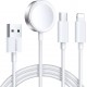 Joyroom Apple Watch Magnetic Charger Joyroom S-IW008 Lightning + USB-C 5V 1.2m (White)