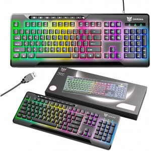 Onikuma G32 RGB Gaming Keyboard (Black)