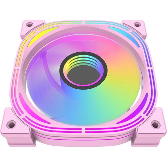 Darkflash INF24 5in1 ARGB Computer fan set (pink)