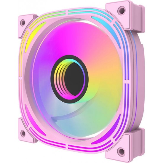 Darkflash INF24 5in1 ARGB Computer fan set (pink)