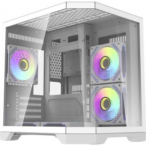 Darkflash Darflash FT350 computer case + 5 aRGB fans (white)