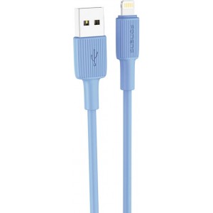 Foneng X100 USB-A to Lightning cable 2.4A, 1.2m (blue)