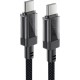 Acefast C12 USB-C / USB-C PD cable 60W 480Mb/with nylon braid - black