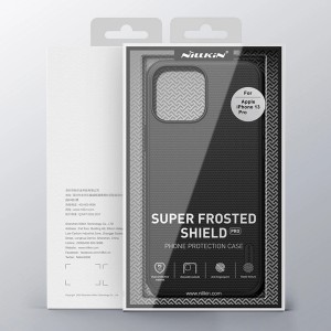 Nillkin Super Frosted Shield reinforced case, cover for iPhone 13 Pro, black