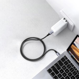 Ugreen US316 USB-C / USB-C Cable 480Mb/s 5A 0.5m - Gray