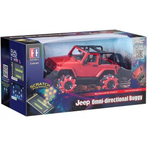 Double Eagle Remote-controlled car 1:16 Double Eagle (red) Jeep (drift) E348-003