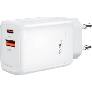 XO Wall charger XO CE16, 45W, 1x USB-C, 1x USB-A