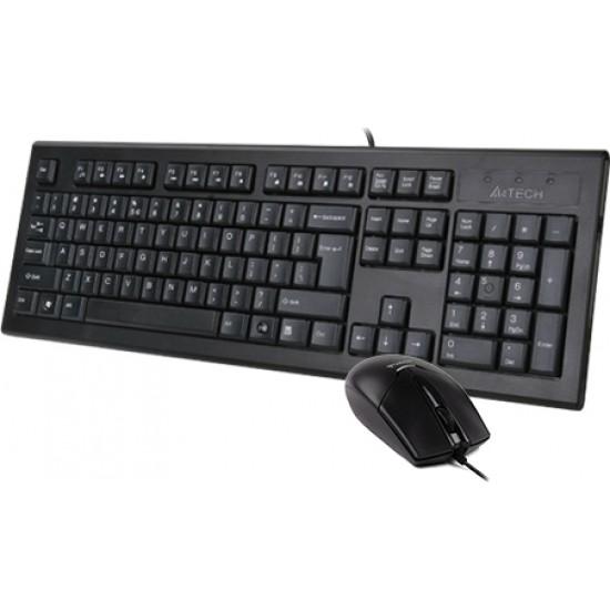 A4Tech 46009 Mouse & Keyboard KR-85550 Black