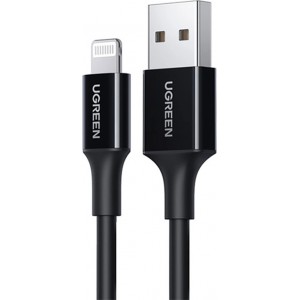 Ugreen US155 80822 USB-A / Lightning MFi 2.4A cable 1m - black