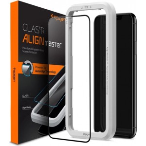 Spigen ALM Glass FC Tempered Glass for iPhone 11 / XR - Black