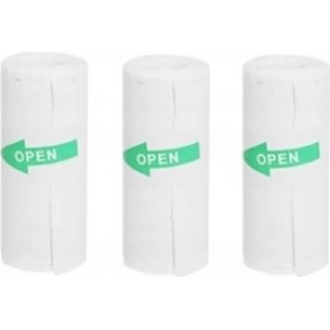 Hurtel Set of adhesive paper rolls for the HURC9 cat mini thermal printer - 3 pcs.