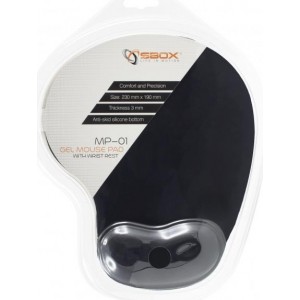 Sbox MP-01B Gel Mouse Pad Black