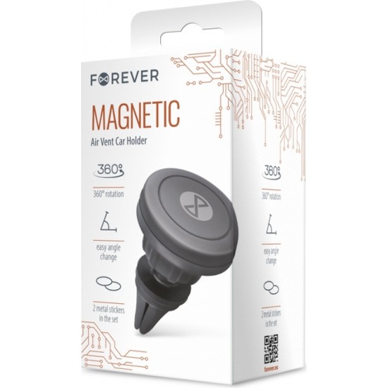 Telforceone S.a. Forever magnetic air vent car holder M-17 black