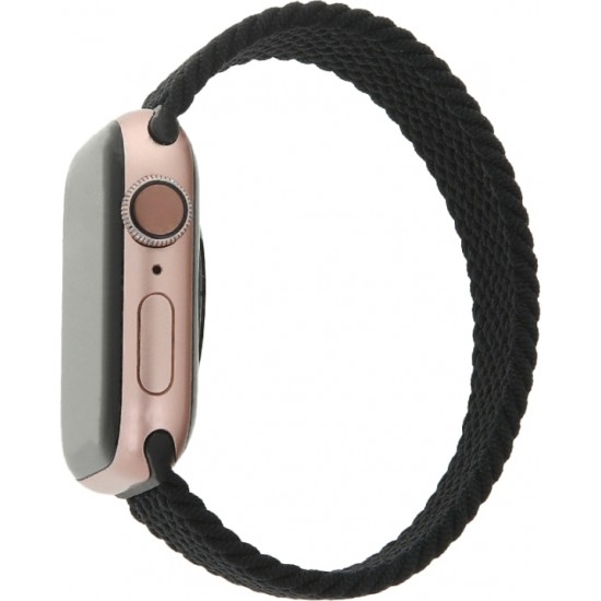 Elastic band M for Apple Watch 42/44/45 mm length 155 mm black