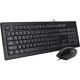 A4Tech 46009 Mouse & Keyboard KR-85550 Black