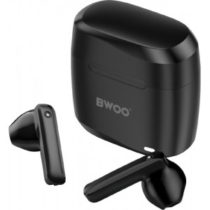 BWOO wireless TWS earphones BW94-BK black