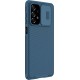 Nillkin CamShield Pro Case Armored Case Protective Cover for Samsung Galaxy A73 camera cover blue