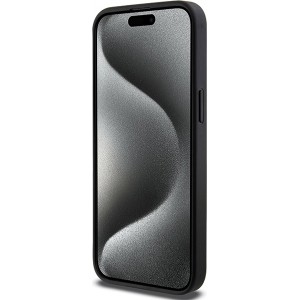 Karl Lagerfeld case for iPhone 13 Pro 6,1" KLHCP13LGSACHPK black HC GRIPSTAND SAFFIANO CHOUPETTE PINS