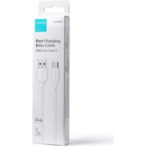 Joyroom Long-Lasting Series A9 USB-A / USB-C 3A cable 2m - white