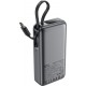 Acefast M7-10000 PD30W Powerbank with Built-in Cable - Black