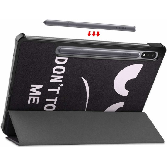 Alogy Etui na tablet Alogy Book Cover do Samsung Galaxy Tab S7/ S8 11.0 T870/ T875/ T876B/ X700/ X706 Don't Touch My Pad