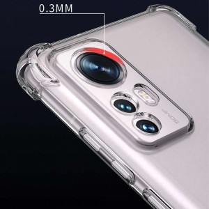 Alogy ShockProof Alogy Case for Xiaomi 12 Pro Clear silicone armored case