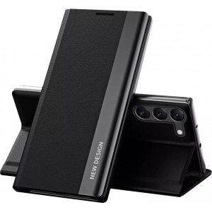 4Kom.pl Sleep Case Pro for Samsung Galaxy S23 Plus with flip stand black