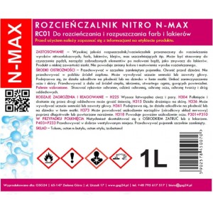 Gsg24 NITRO RC-01 N-MAX 1L thinner solvent