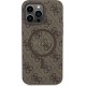 Cg Mobile Sas Guess case for iPhone 13 Pro 6,1" GUHMP13LG4GFRW brown HC MAGSAFE PU 4G RING CLASSIC LOGO