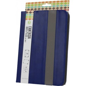 Telforceone Universal case Fantasia for tablet 7-8`` dark blue