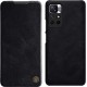 Nillkin Qin Case Flip Case for Xiaomi Redmi Note 11T 5G / 11S 5G / 11 5G (China) / Poco M4 Pro 5G - Black