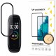 Wozinsky Full Glue Screen Protector Film Full Coveraged with Frame Case Friendly for Xiaomi Mi Band 6 / Mi Band 5 black