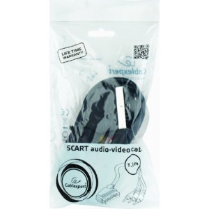 Gembird Scart IN/OUT-RCA Кабель 1.8m